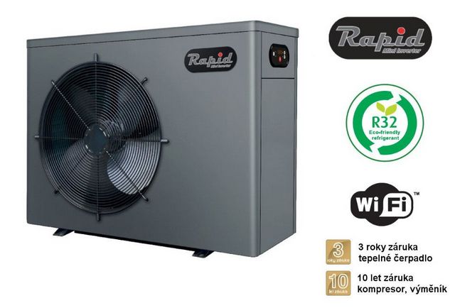 Tepelné čerpadlo Rapid Mini Inverter RMIC06 6,0 kW s chladením + darček